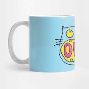 Funny shocked OMG cat Mug